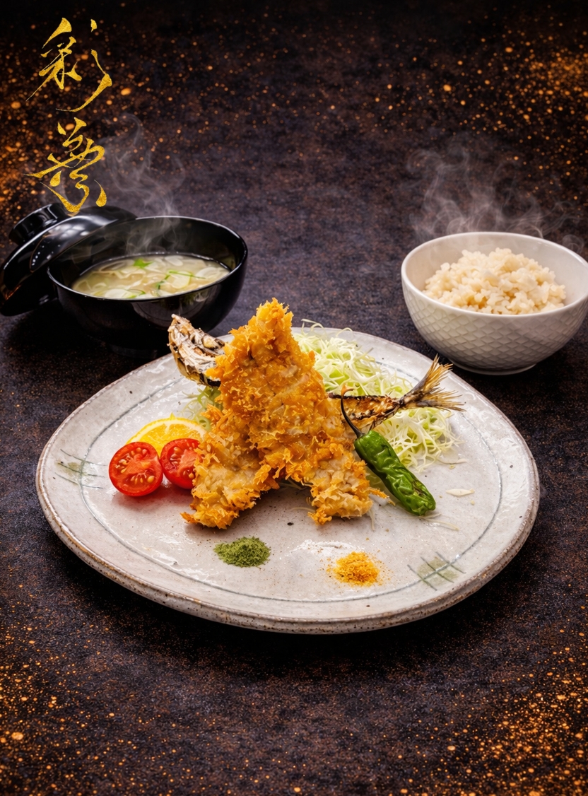 赤坂で楽しめるアジフライ定食