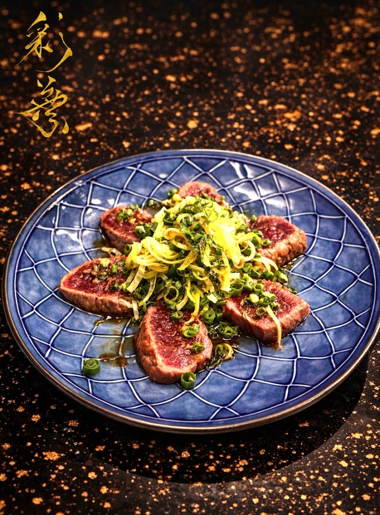 Seared Ezo venison at IROHA