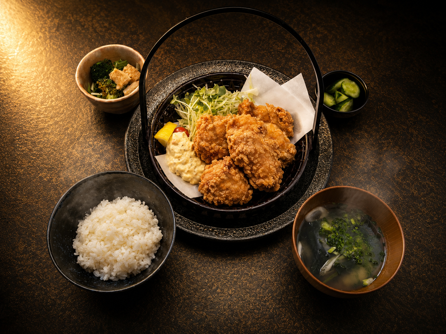 赤坂 彩葉 ザンギ定食ランチ