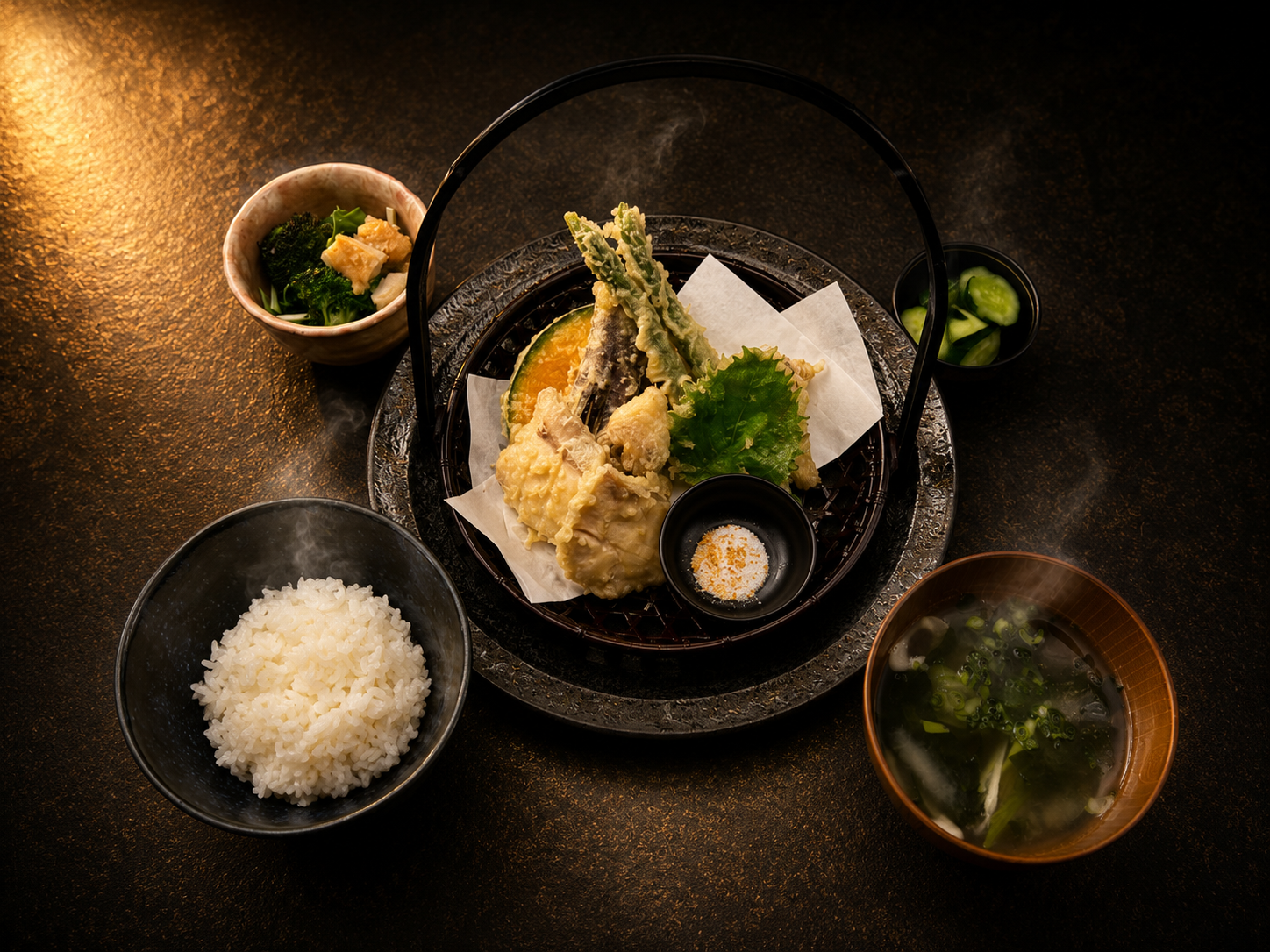 赤坂 彩葉 日替わり天ぷら定食