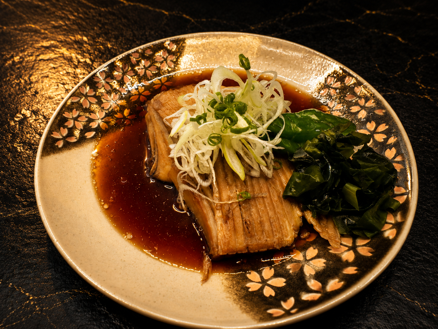 赤坂 北海道料理 かすべの煮付け 居酒屋 彩葉